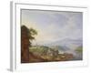 View on the Rhine, Near Cologne, C.1700-10-Jan The Elder Griffier-Framed Giclee Print