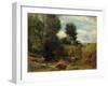 View on the River Sid, Near Sidmouth, C.1852-Lionel Constable-Framed Premium Giclee Print