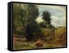 View on the River Sid, Near Sidmouth, C.1852-Lionel Constable-Framed Stretched Canvas