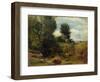View on the River Sid, Near Sidmouth, C.1852-Lionel Constable-Framed Giclee Print