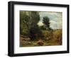 View on the River Sid, Near Sidmouth, C.1852-Lionel Constable-Framed Giclee Print