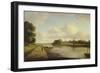 View on the River Thames at Richmond (?), C.1776-William Marlow-Framed Giclee Print