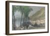 View on the Seine, between Mantes and Vernon, 1837-Edward Paxman Brandard-Framed Giclee Print