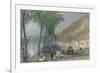 View on the Seine, between Mantes and Vernon, 1837-Edward Paxman Brandard-Framed Giclee Print