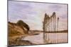 View on the Seine: Harp of the Winds-Homer Dodge Martin-Mounted Giclee Print