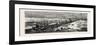 View on the Suez Canal, Egypt, 1879-null-Framed Giclee Print