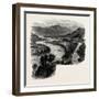 View on the Susquehanna, USA, 1870s-null-Framed Giclee Print