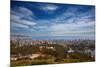 View on Vina Del Mar and Valparaiso, Chile-Nataliya Hora-Mounted Photographic Print