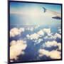 View Out Airplane Window-melking-Mounted Premium Photographic Print
