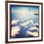 View Out Airplane Window-melking-Framed Photographic Print