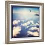 View Out Airplane Window-melking-Framed Photographic Print