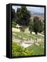 View Out over Florence from the Bardini Garden, the Bardini Garden, Florence, Tuscany-Nico Tondini-Framed Stretched Canvas