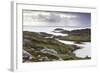 View Out to Sea over Abandoned Crofts at the Township of Manish-Lee Frost-Framed Photographic Print