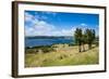 View over a Bay in Chiloe, Chile, South America-Michael Runkel-Framed Photographic Print