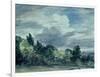 View over a Wide Landscape, with Trees in the Foreground, September 1832-John Constable-Framed Giclee Print