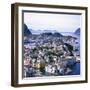 View Over Alesund, More Og Romsdal, Norway, Scandinavia, Europe-Geoff Renner-Framed Photographic Print