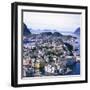 View Over Alesund, More Og Romsdal, Norway, Scandinavia, Europe-Geoff Renner-Framed Photographic Print