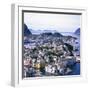 View Over Alesund, More Og Romsdal, Norway, Scandinavia, Europe-Geoff Renner-Framed Photographic Print