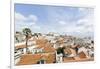 View over Alfama District and SŽ Cathedral-Axel Schmies-Framed Photographic Print