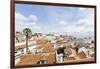 View over Alfama District and SŽ Cathedral-Axel Schmies-Framed Photographic Print