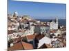 View over Alfama District from Miradouro Das Portas Do Sol, Alfama, Lisbon, Portugal, Europe-Stuart Black-Mounted Photographic Print