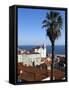 View over Alfama District from Miradouro Das Portas Do Sol, Alfama, Lisbon, Portugal, Europe-Stuart Black-Framed Stretched Canvas