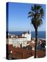 View over Alfama District from Miradouro Das Portas Do Sol, Alfama, Lisbon, Portugal, Europe-Stuart Black-Stretched Canvas