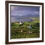 View over Allihies and Ballydonegan Bay, Beara Peninsula, County Cork, Munster, Republic of Ireland-Stuart Black-Framed Premium Photographic Print