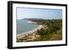View over Anjuna Beach, Goa, India, Asia-Yadid Levy-Framed Photographic Print