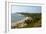 View over Anjuna Beach, Goa, India, Asia-Yadid Levy-Framed Photographic Print