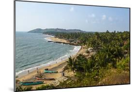 View over Anjuna Beach, Goa, India, Asia-Yadid Levy-Mounted Photographic Print