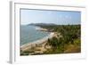 View over Anjuna Beach, Goa, India, Asia-Yadid Levy-Framed Photographic Print