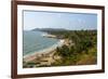 View over Anjuna Beach, Goa, India, Asia-Yadid Levy-Framed Photographic Print