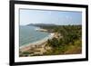 View over Anjuna Beach, Goa, India, Asia-Yadid Levy-Framed Photographic Print