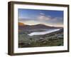 View over Ardvourlie, Borglass and Loch Seaforth, North Harris, Outer Hebrides, Scotland, UK-Patrick Dieudonne-Framed Photographic Print