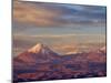 View over Atacama Desert towards Cerro Colorado, San Pedro de Atacama, Antofagasta Region, Chile, S-Karol Kozlowski-Mounted Photographic Print