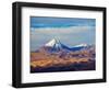 View over Atacama Desert towards the Cerro Colorado, San Pedro de Atacama, Antofagasta Region, Chil-Karol Kozlowski-Framed Photographic Print