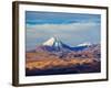 View over Atacama Desert towards the Cerro Colorado, San Pedro de Atacama, Antofagasta Region, Chil-Karol Kozlowski-Framed Photographic Print