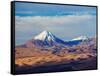 View over Atacama Desert towards the Cerro Colorado, San Pedro de Atacama, Antofagasta Region, Chil-Karol Kozlowski-Framed Stretched Canvas