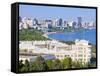 View Over Baku Bay, Baku, Azerbaijan, Central Asia, Asia-Michael Runkel-Framed Stretched Canvas