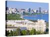 View Over Baku Bay, Baku, Azerbaijan, Central Asia, Asia-Michael Runkel-Stretched Canvas