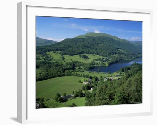 View Over Balquhidder and Loch Voil, Stirling, Central Region, Scotland, United Kingdom-Roy Rainford-Framed Photographic Print