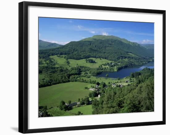 View Over Balquhidder and Loch Voil, Stirling, Central Region, Scotland, United Kingdom-Roy Rainford-Framed Photographic Print