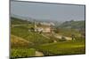 View over Barolo Village and Vineyards, Langhe, Cuneo District, Piedmont, Italy, Europe-Yadid Levy-Mounted Photographic Print