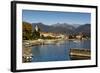 View over Baveno Town, Lake Maggiore, Italian Lakes, Piedmont, Italy, Europe-Yadid Levy-Framed Photographic Print