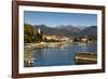 View over Baveno Town, Lake Maggiore, Italian Lakes, Piedmont, Italy, Europe-Yadid Levy-Framed Photographic Print