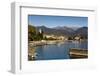 View over Baveno Town, Lake Maggiore, Italian Lakes, Piedmont, Italy, Europe-Yadid Levy-Framed Photographic Print