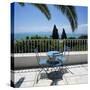 View over Bay of Tunis from Terrace of Dar Said Hotel, Sidi Bou Said, Tunisia, North Africa, Africa-Stuart Black-Stretched Canvas