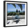 View over Bay of Tunis from Terrace of Dar Said Hotel, Sidi Bou Said, Tunisia, North Africa, Africa-Stuart Black-Framed Photographic Print