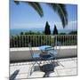 View over Bay of Tunis from Terrace of Dar Said Hotel, Sidi Bou Said, Tunisia, North Africa, Africa-Stuart Black-Mounted Photographic Print